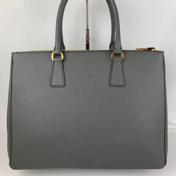 New Prada Italian Galleria Large Double Zip Tote - Picture 4 of 8